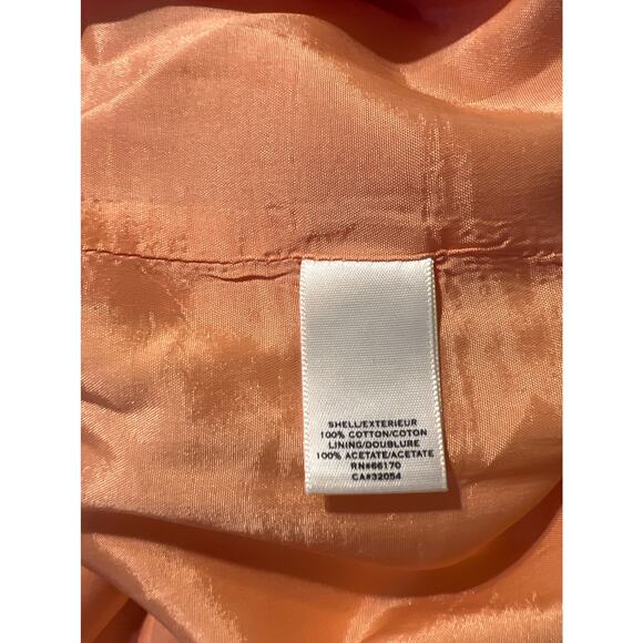 Moulinette Soeurs Anthropologie Orange Blossom Floral Print Dress Size 2 - Picture 5 of 5